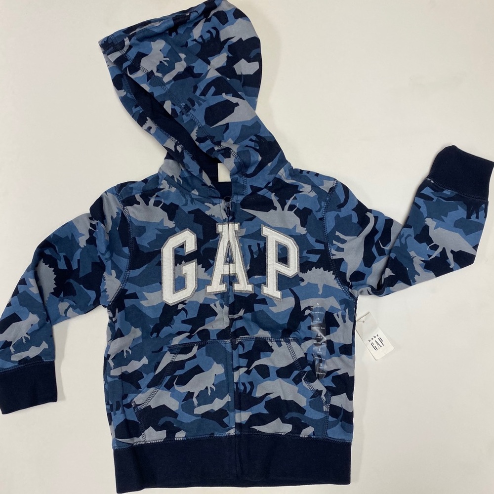 Gap boys camo hoodie
